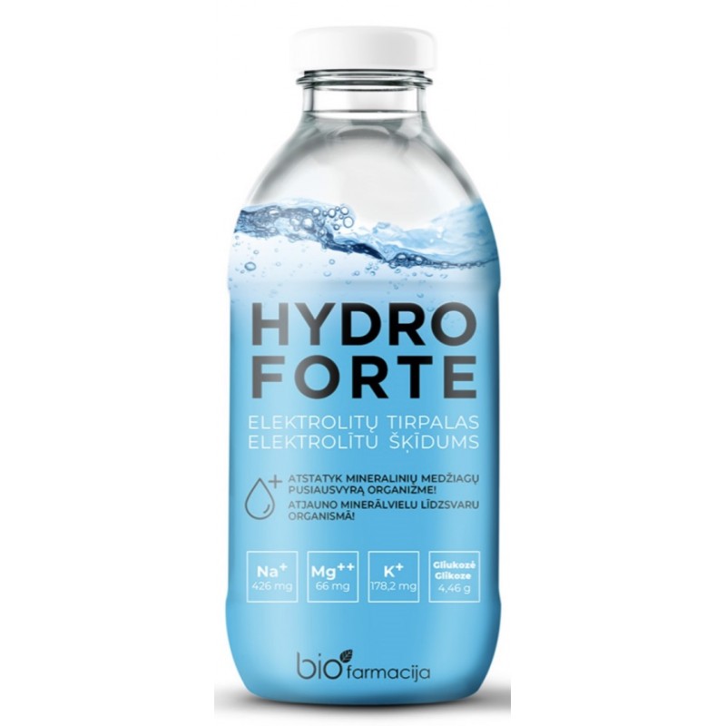 BioFarmacija Hydro Forte elektrolüüdilahus 330 ml
